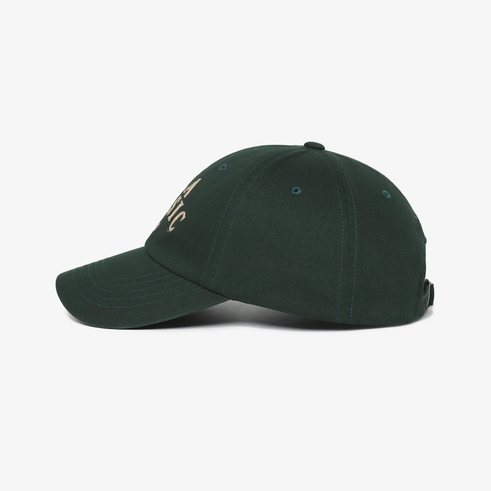 [5% 적립] 휠라 아치로고 헤리티지 볼캡 다크그린([5% 적립] FILA Arch Logo Heritage Ball Cap Dark Green) - 4