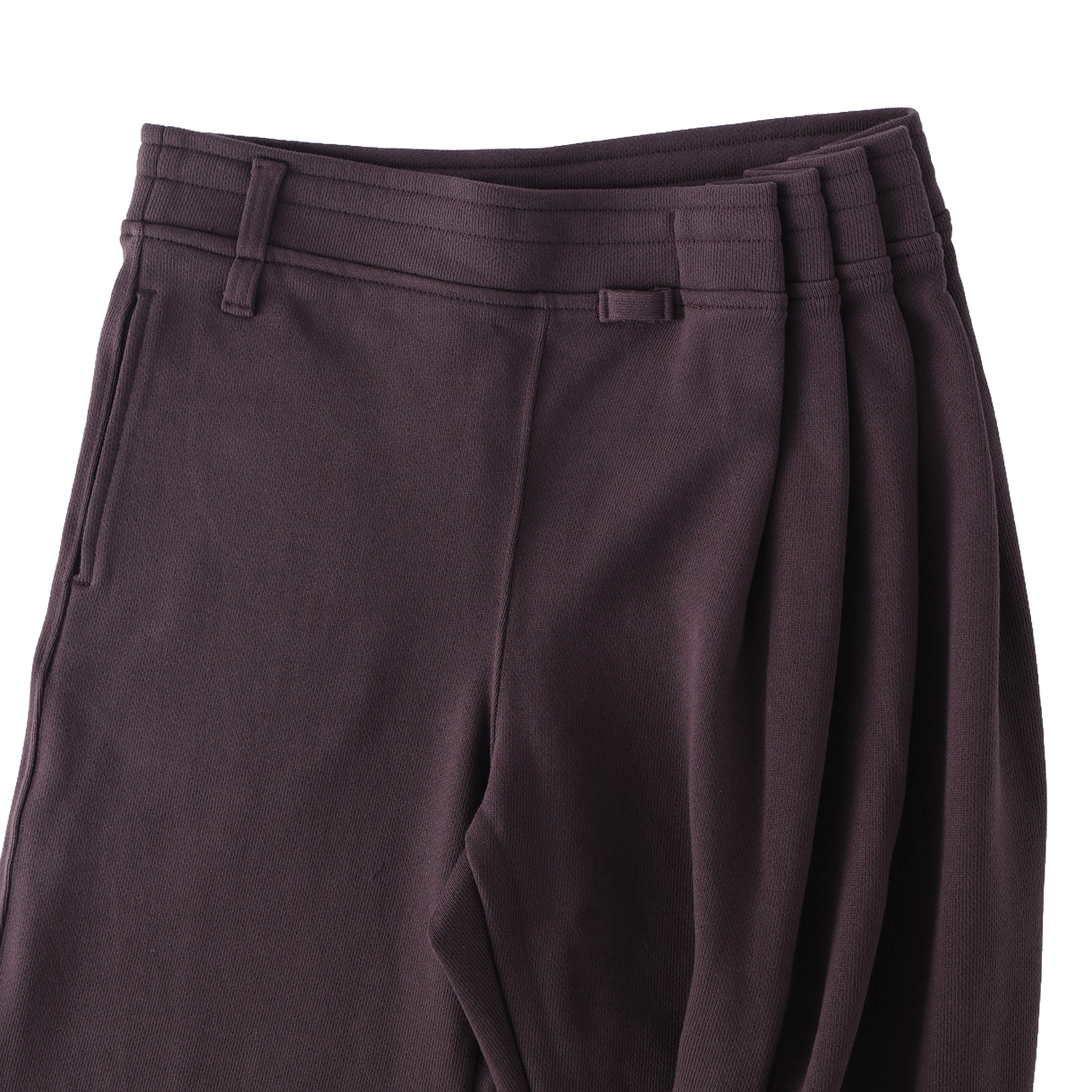 울리카 상투스 커튼 저지 팬츠 딥 퍼플 - 26FW(Ulika Sanctus Curtain Jersey Pants Deep Purple - 26FW) - 3