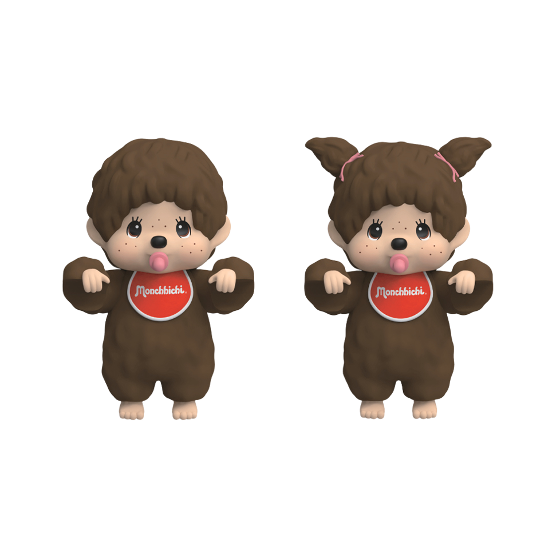 로이체 몬치치 모니터 걸이 피규어 방향제(Royche Monchhichi Figure Monitor Air Freshener)