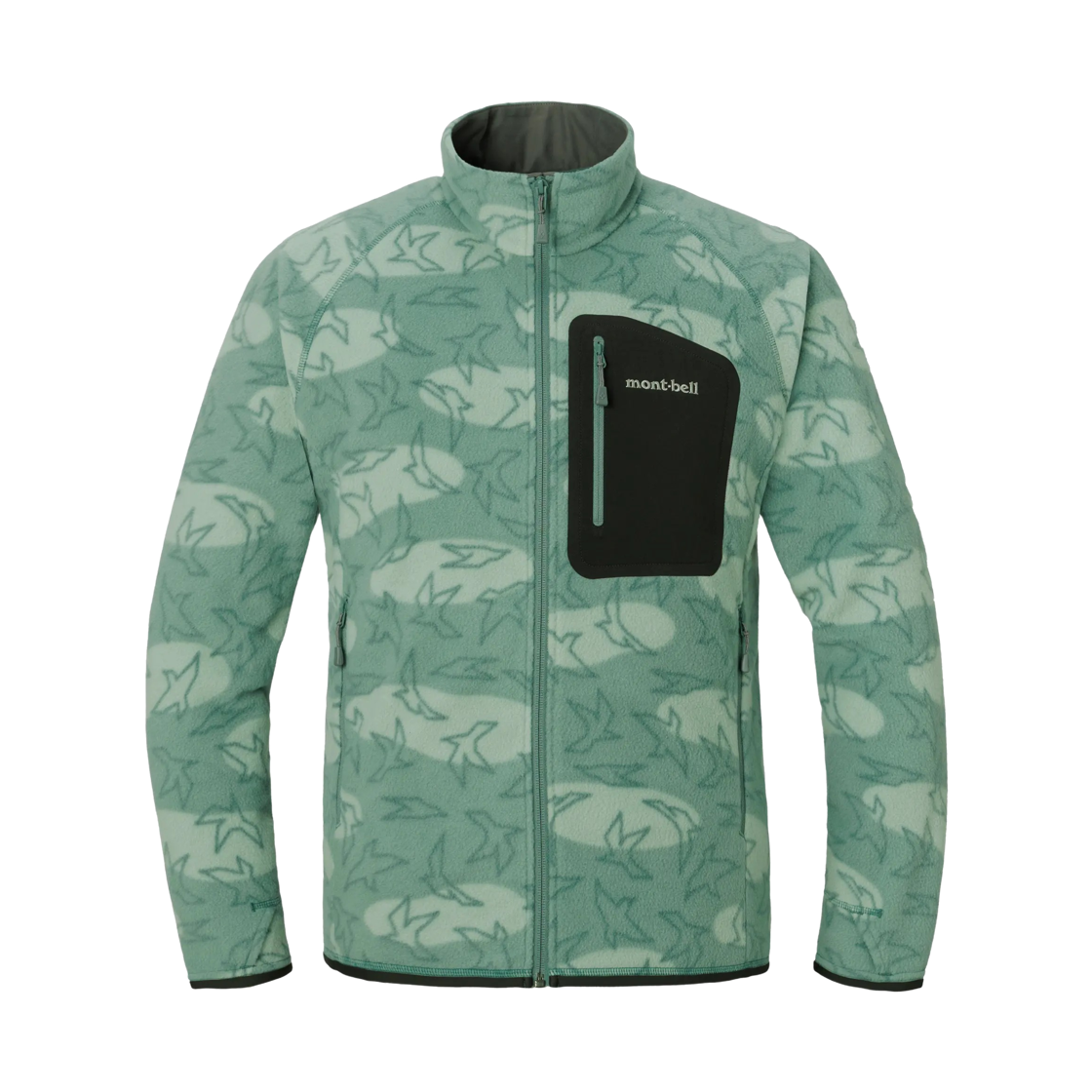 1106757 Montbell Climaplus100 Print Jacket #11
