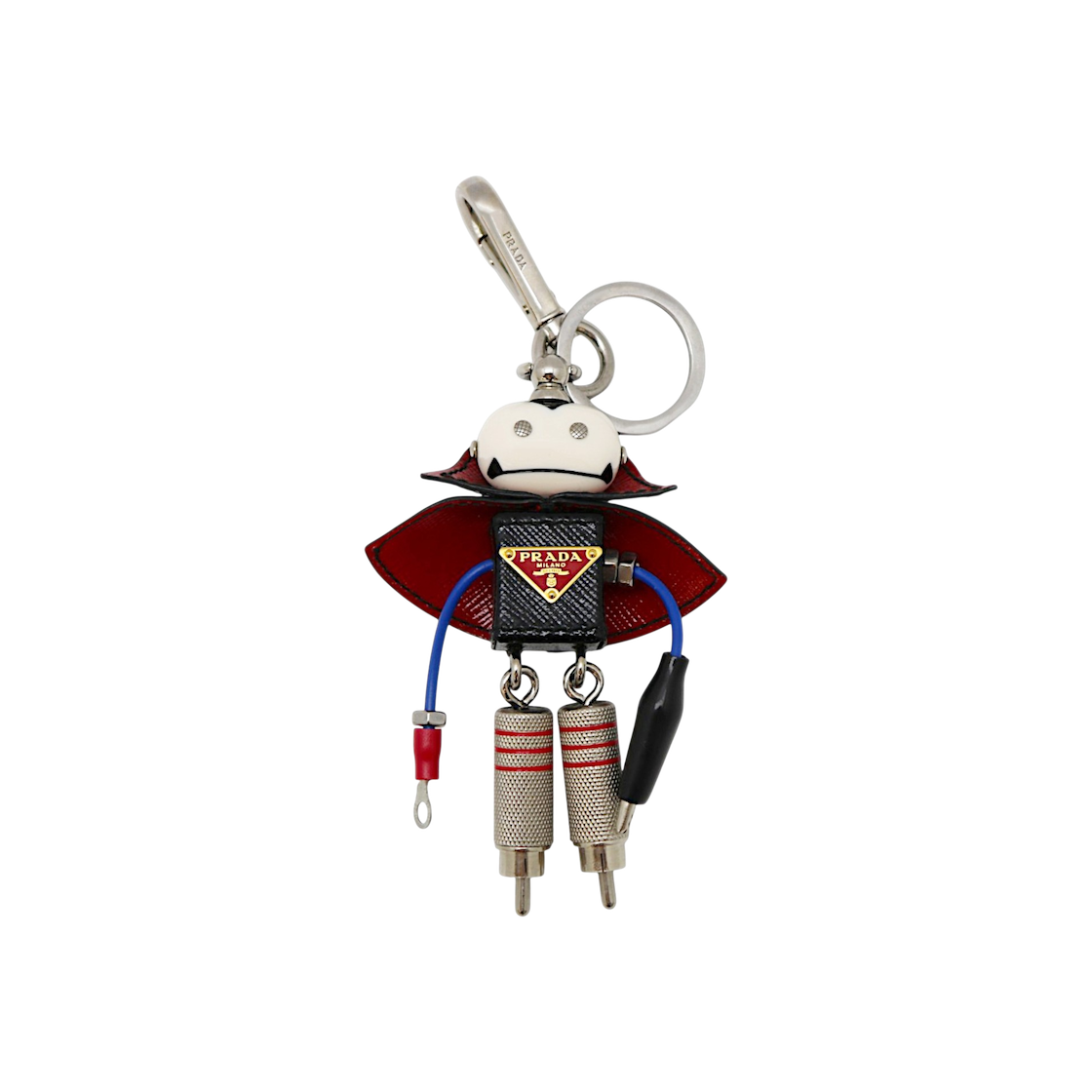 ITI539U4CQ4B Prada Vlad Trick Robot Saffiano Bag Charm