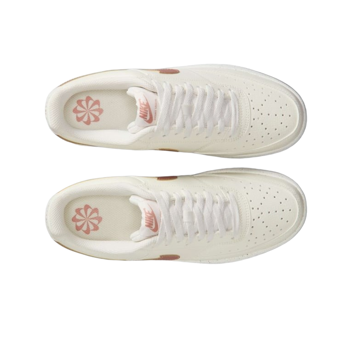 (W) 나이키 코트 비전 로우 넥스트 네이쳐 세일 로즈 골드((W) Nike Court Vision Low Next Nature Sail Rose Gold) - 2