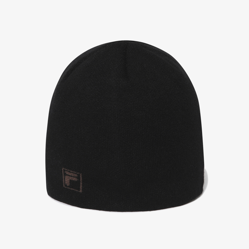 [5% 적립] 휠라 베이직 러닝 비니 블랙([5% 적립] FILA Basic Running Beanie Black) - 4