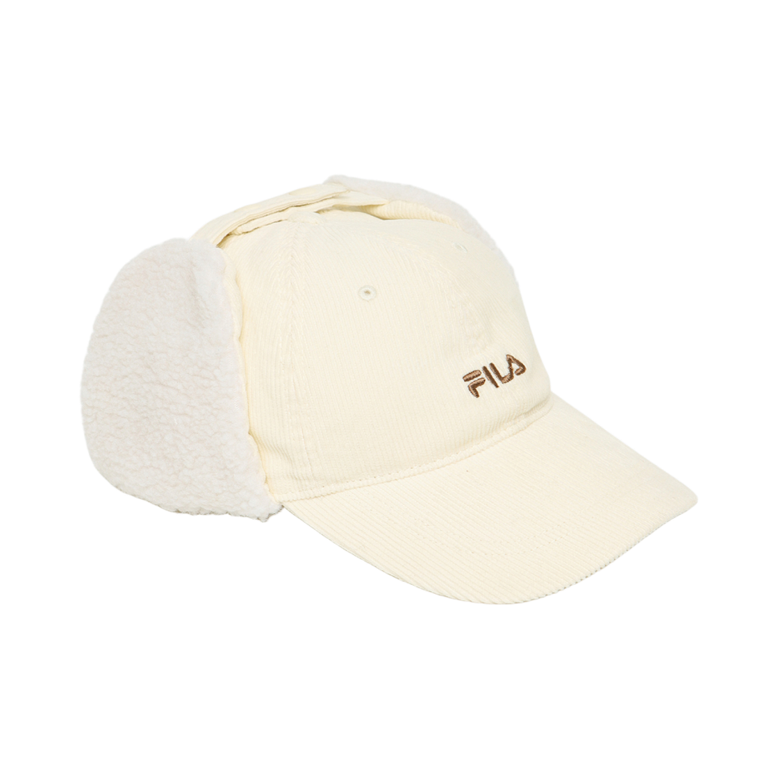 1100FS264CP01X007175 [5% 적립] FILA Corduroy Earmuff Cap Ivory