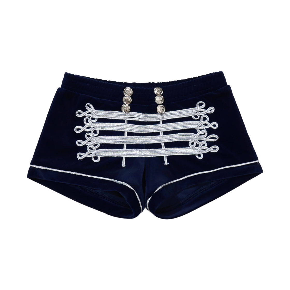 (W) 프레잉 쇼츠 미드나잇 블루((W) Paying Shorts Midnight Blue) - 1
