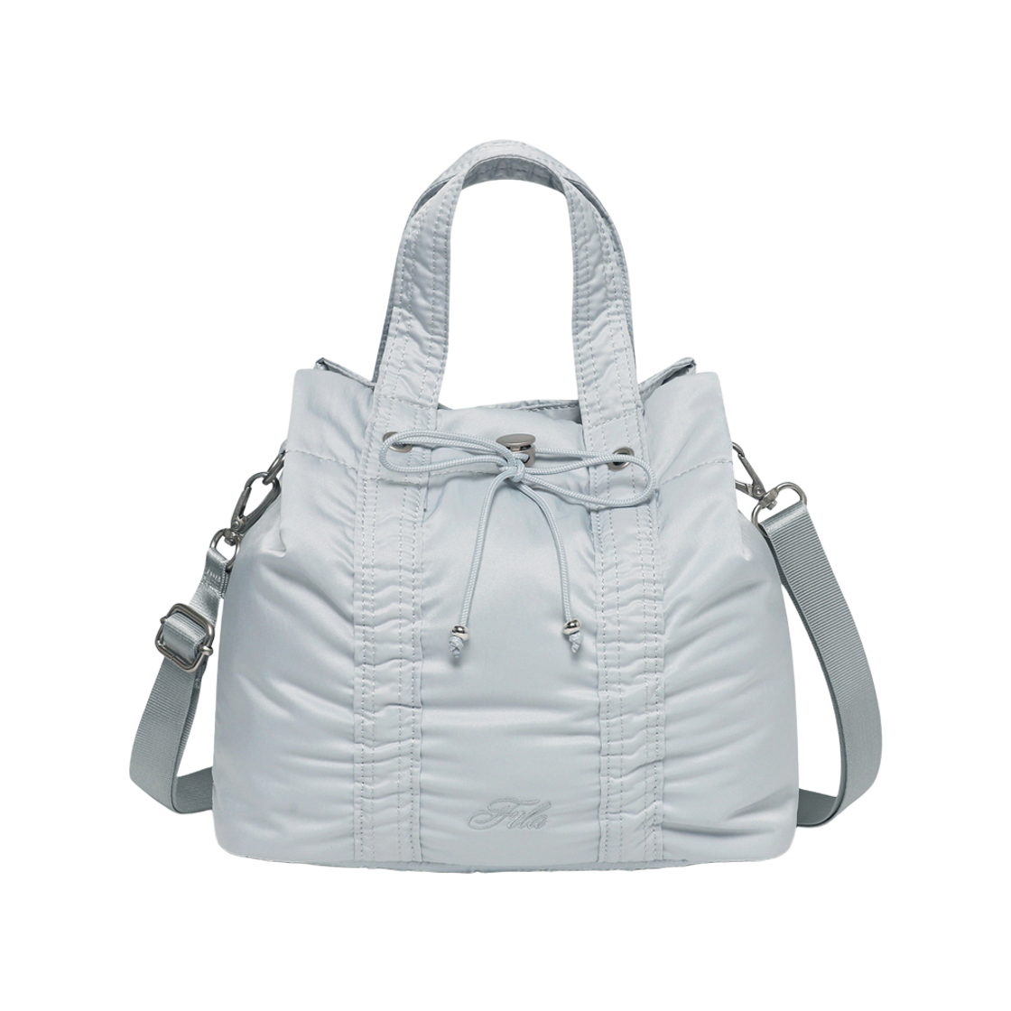 1100FS263BC01F012498 [5% 적립] FILA Ribbon Bucket Bag Blue