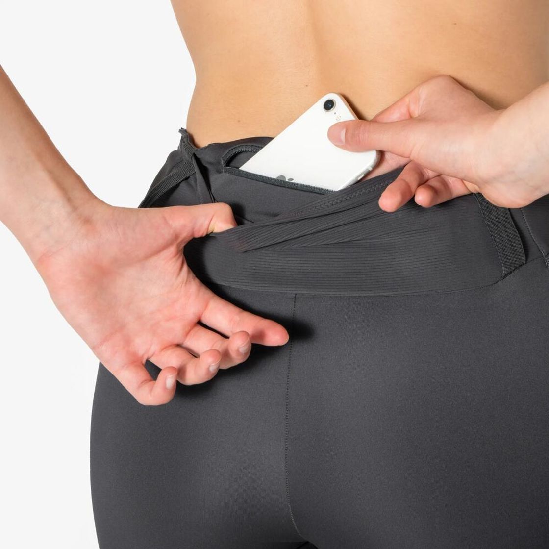 데카트론 여성 트레일러닝 레깅스 카본 그레이(Decathlon Women's Trail Running Leggings Carbon Grey) - 10