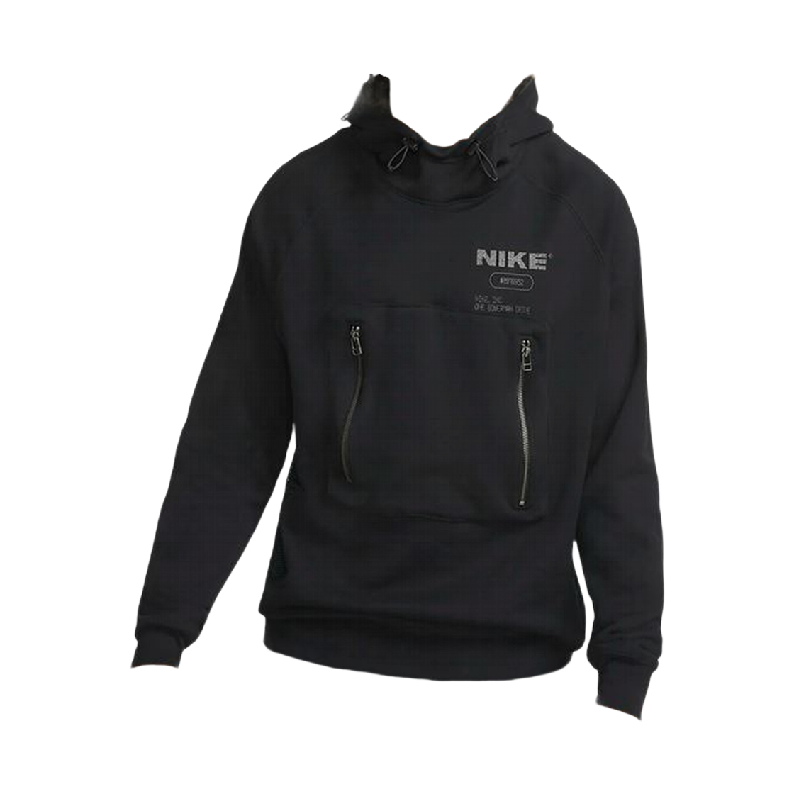 DD5926-010 Nike NSW City Made French Terry Pullover Hoodie Black - Asia