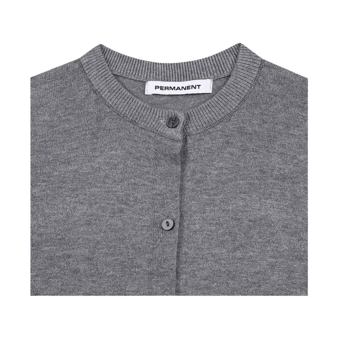 퍼머넌트 아카이브 에어 플렉스 라운드 가디건 딥 그레이(Permanent Archive Air Flex Round Cardigan Deep Gray) - 3