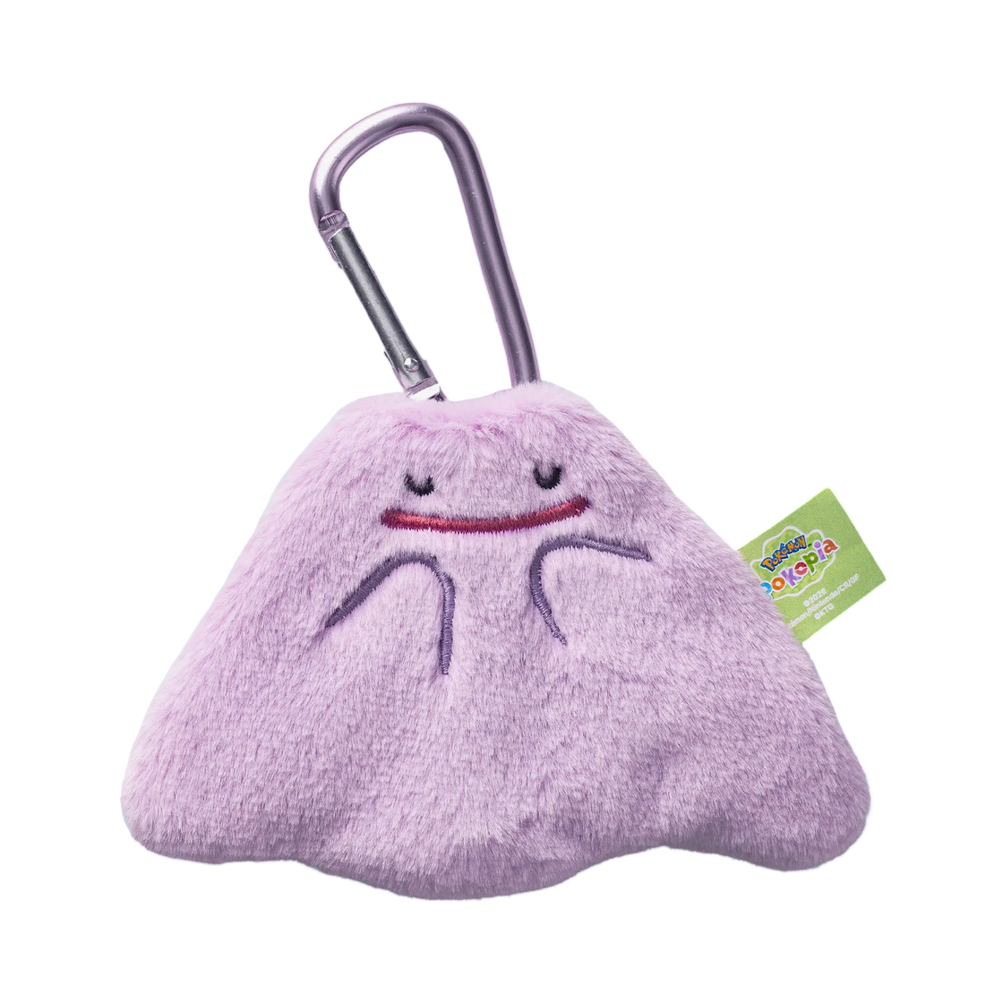 - Pokemon Ditto Flat Plush Keyring
