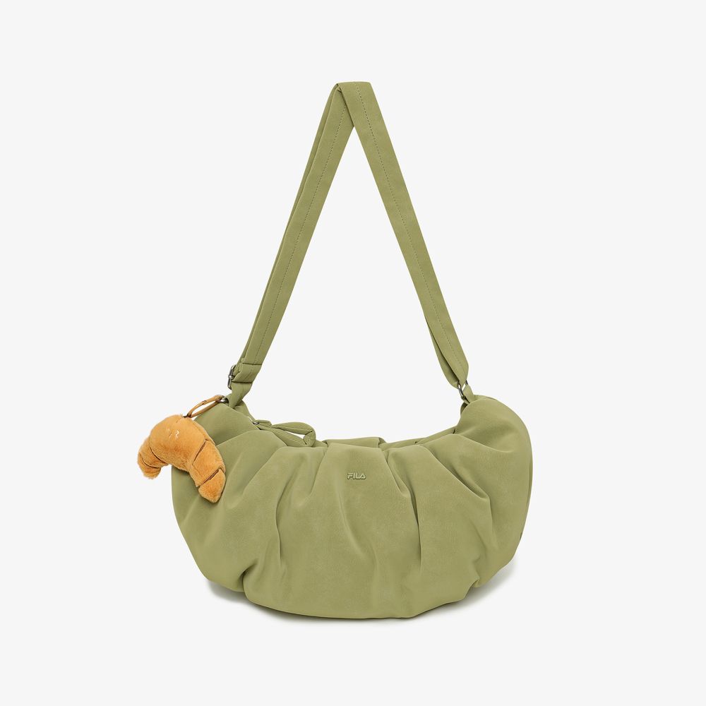 [5% 적립] 휠라 푸퍼 소금빵백 (빵 키링 set) 라이트카키([5% 적립] FILA Puffer Salt Bread Bag (Keyring Set) Light Khaki) - 3