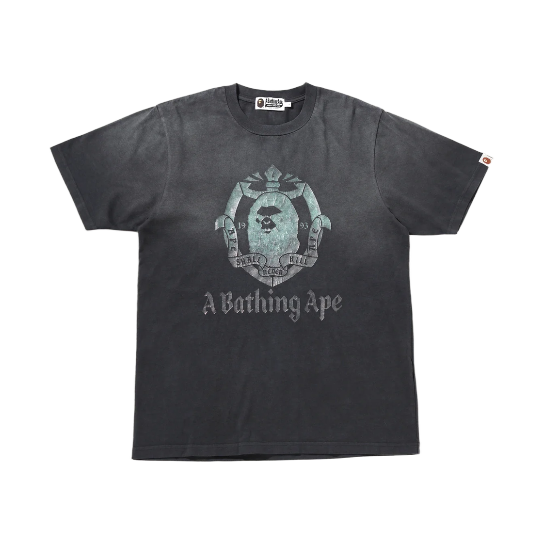 - BAPE Vintage Effect T-Shirt Black
