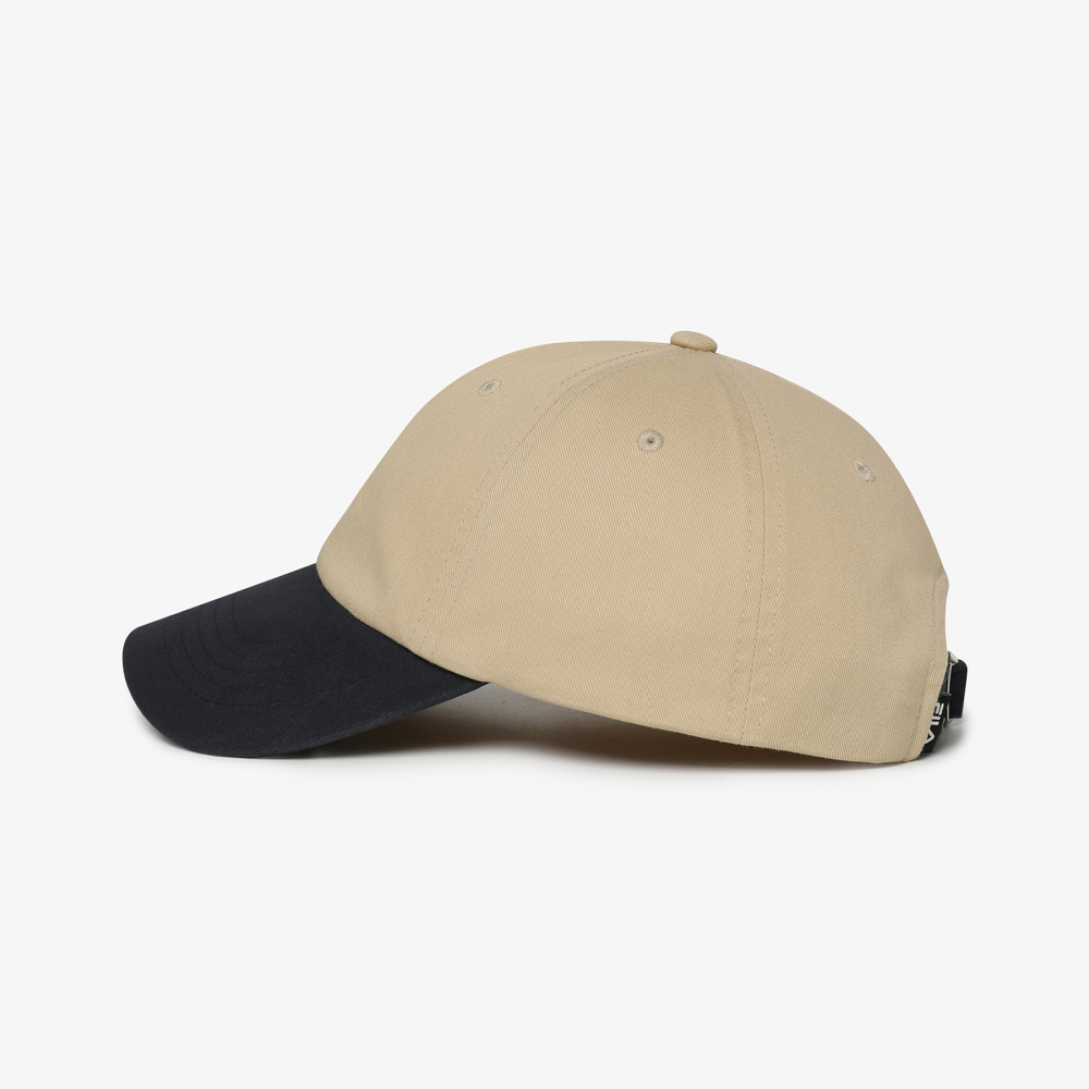 [5% 적립] 휠라 F로고 배색 볼캡 다크네이비([5% 적립] FILA F Logo Color Block Ball Cap Dark Navy) - 4