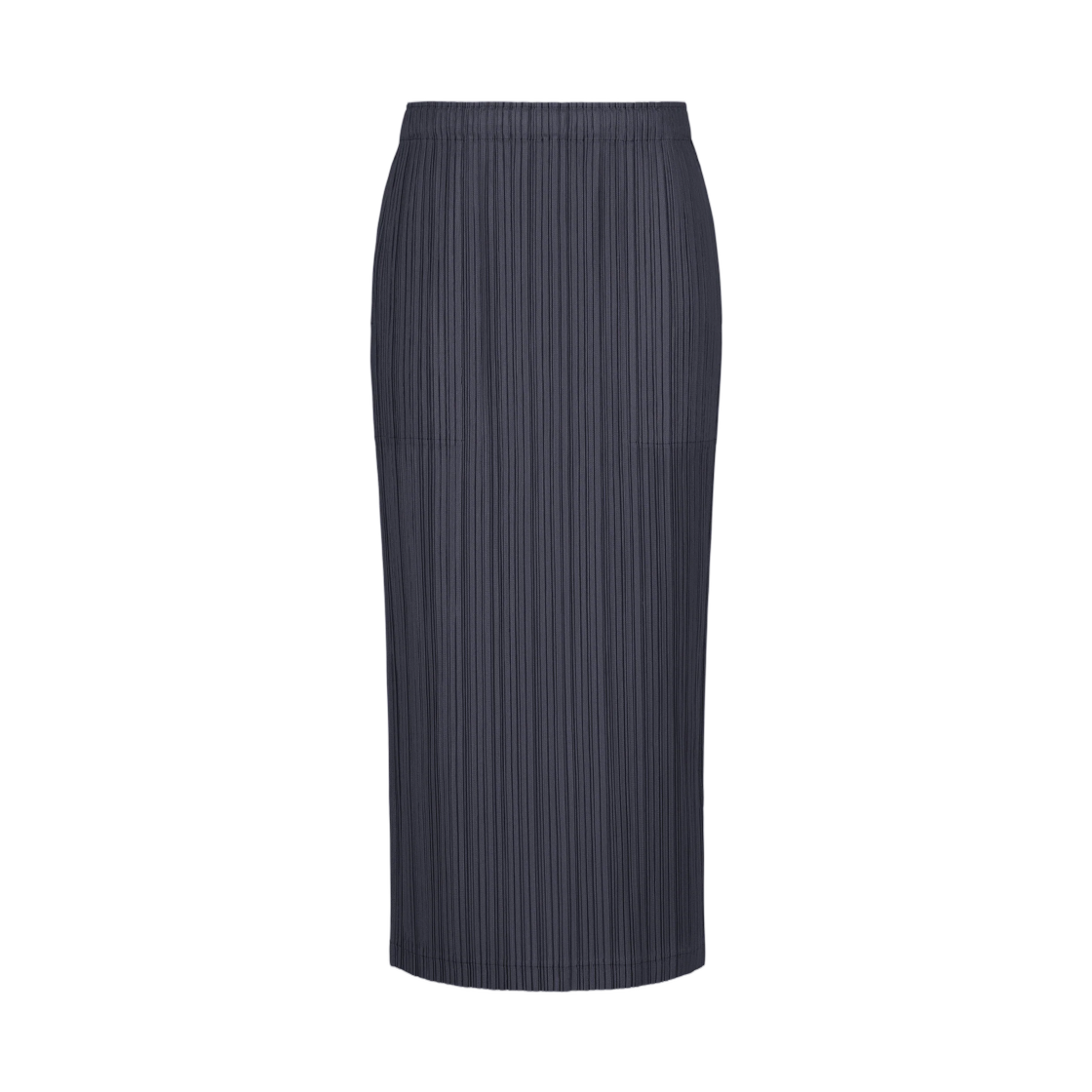 PP63-JG383-75 (W) Pleats Please Issey Miyake Thicker Bottoms 2 Skirt Navy