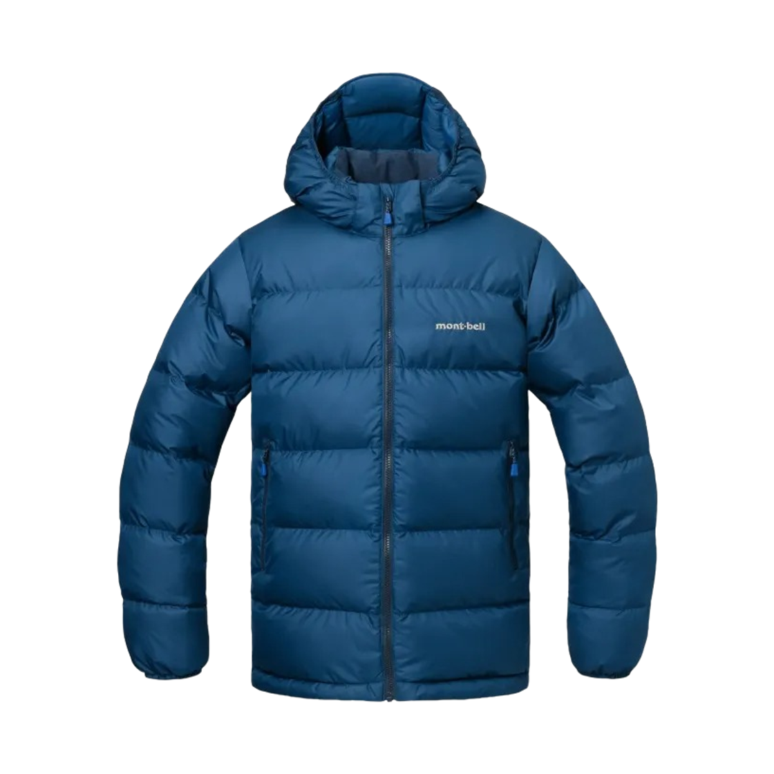 1101747 (Kids) Montbell Down Fiber Travel Parka Blue Green