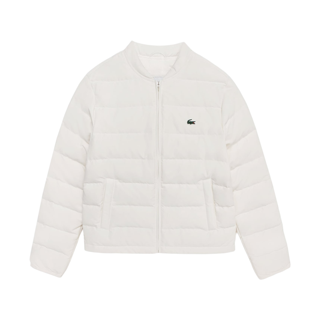 BF817E-70V (W) Lacoste Lightweight Down Jumper Off White