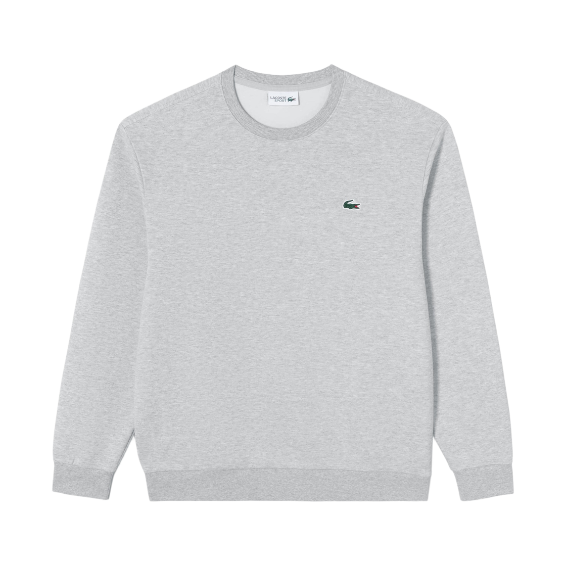 SH616E-56N-CCA Lacoste Technical Crewneck Sweatshirt Melange Grey