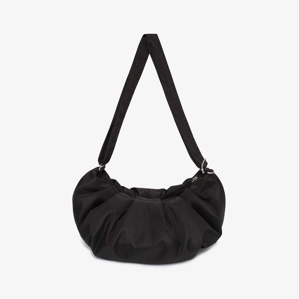 [5% 적립] 휠라 푸퍼 소금빵백 (빵 키링 set) 블랙([5% 적립] FILA Puffer Salt Bread Bag (Keyring Set) Black) - 2