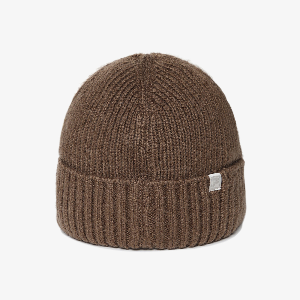 [5% 적립] 휠라 컬시브 미드 비니 브라운([5% 적립] FILA Cursive Mid Beanie Brown) - 5