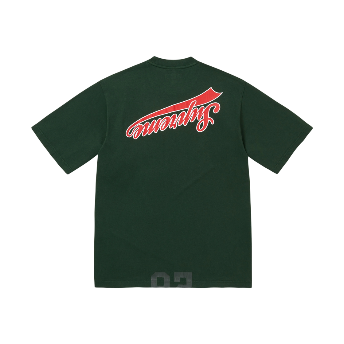 슈프림 크랙 플립 숏슬리브 탑 다크 그린 - 26FW(Supreme Cracked Flipped S/S Top Dark Green - 26FW) - 2