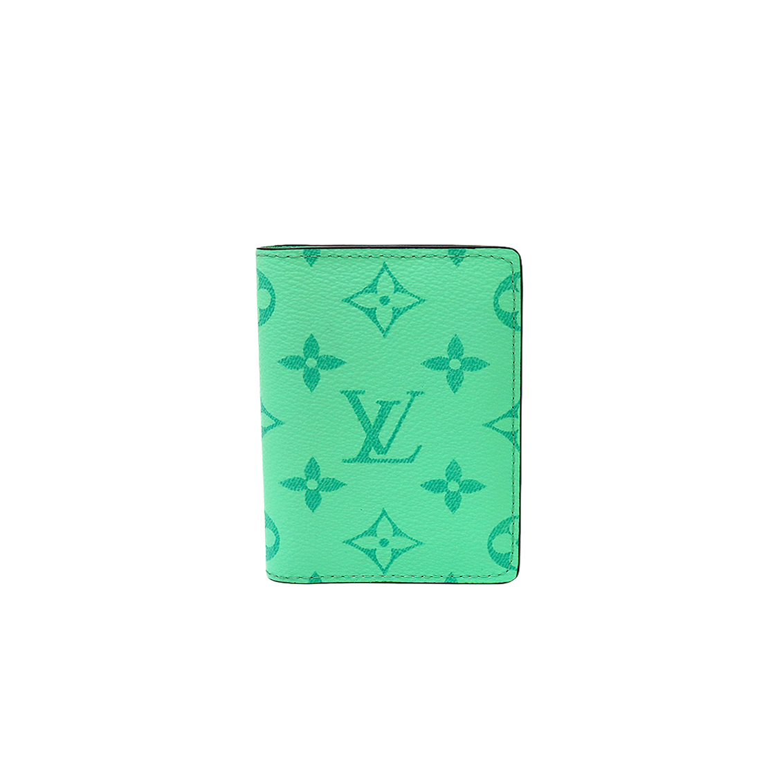 IT72LI9IHK53 Louis Vuitton Mint Green Pocket Organizer