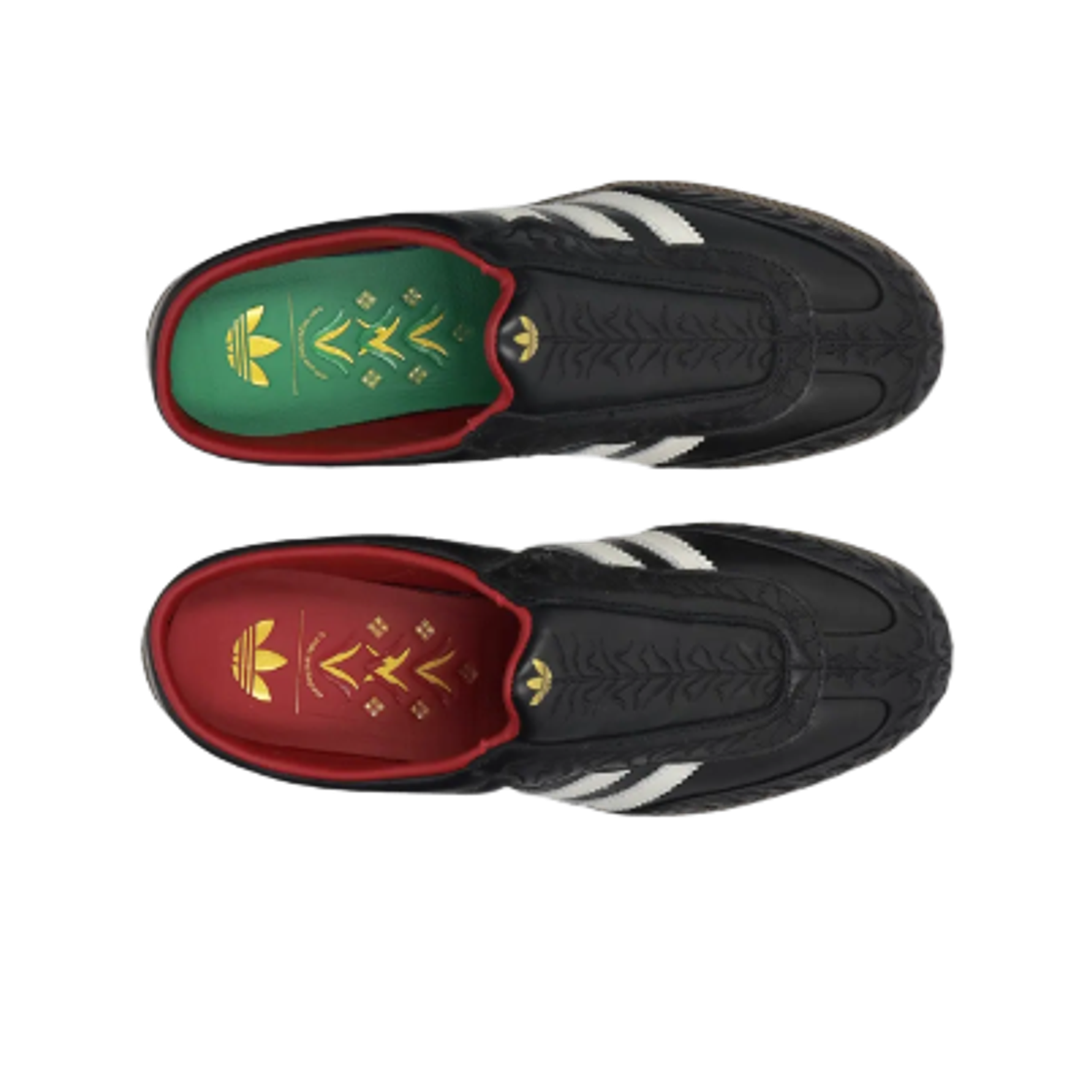 (W) 아디다스 x 베그논베그 삼바 뮬 코어 블랙 오프 화이트((W) Adidas x Vegnonveg Samba Mule Core Black Off White) - 2