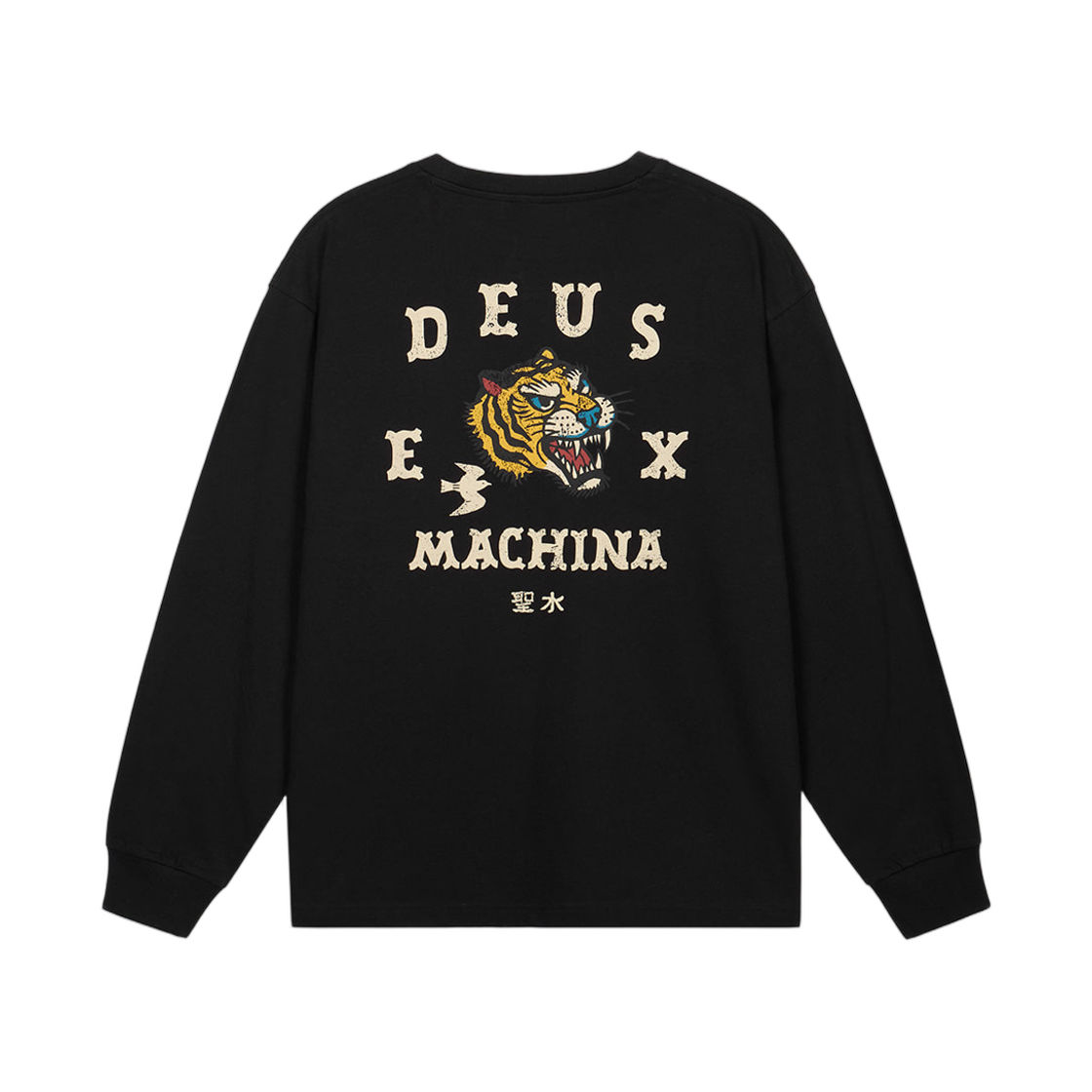 D263ULT091-099 Deus Ex Machina Eternal Growl L/S T-Shirt Black