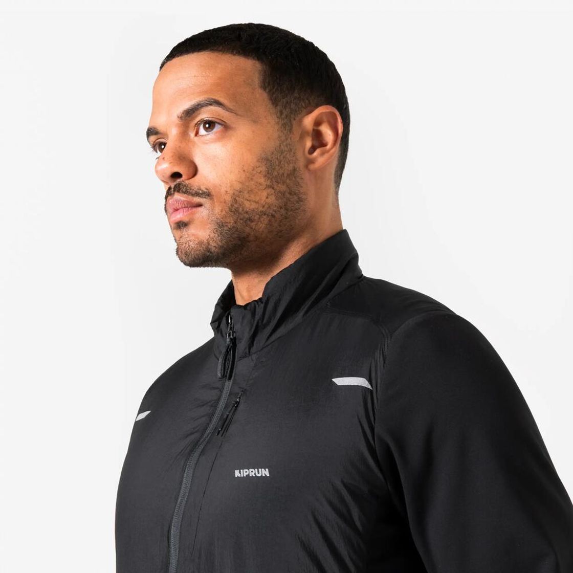 데카트론 남성 러닝 자켓 런 웜 플로우 스모크 블랙(Decathlon Men's Running Jacket Run Warm Flow Smoke Black) - 7