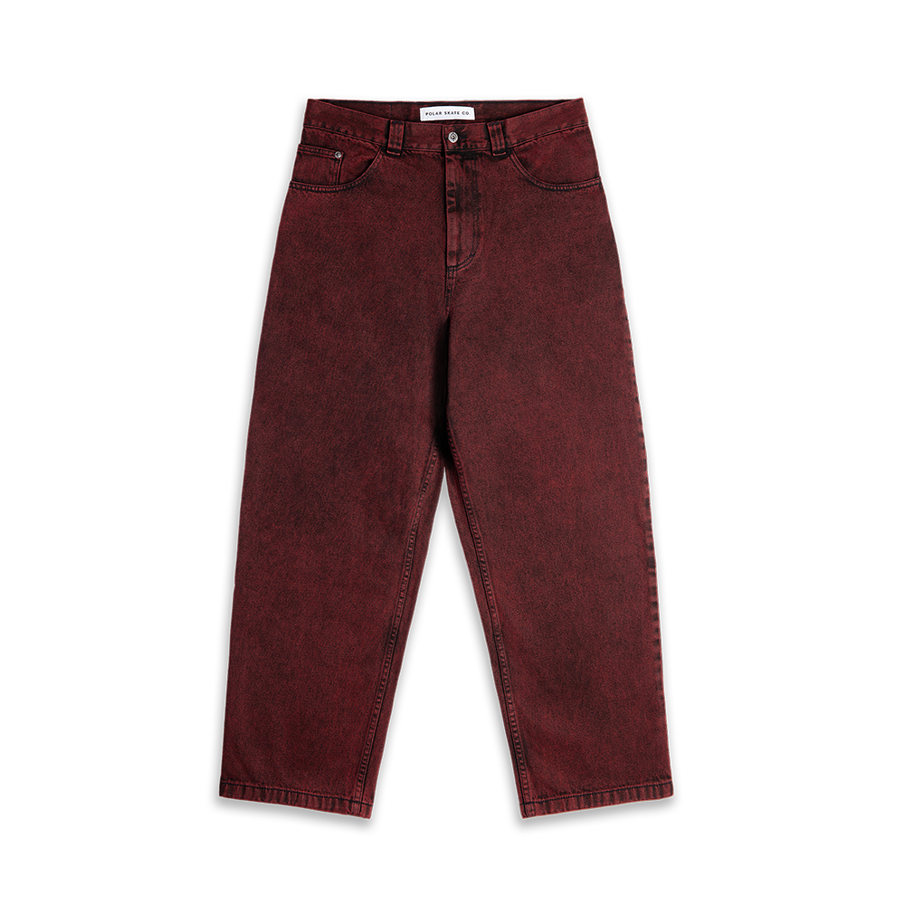 P000BLVC Polar Skate Co. Big Boy Pants Red Black
