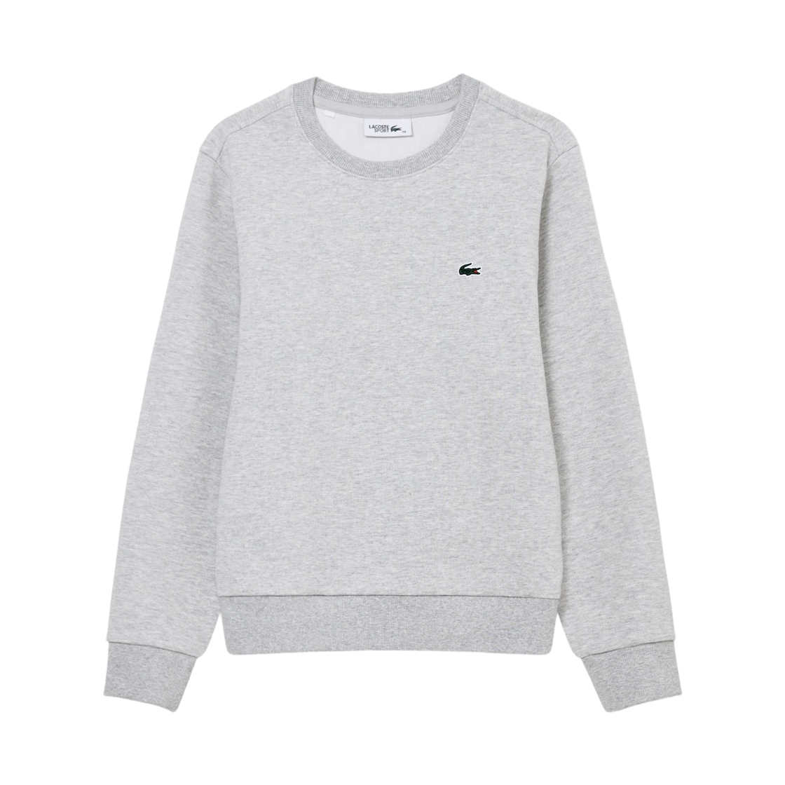 SF616E-56N-CCA (W) Lacoste Technical Crewneck Sweatshirt Melange Grey