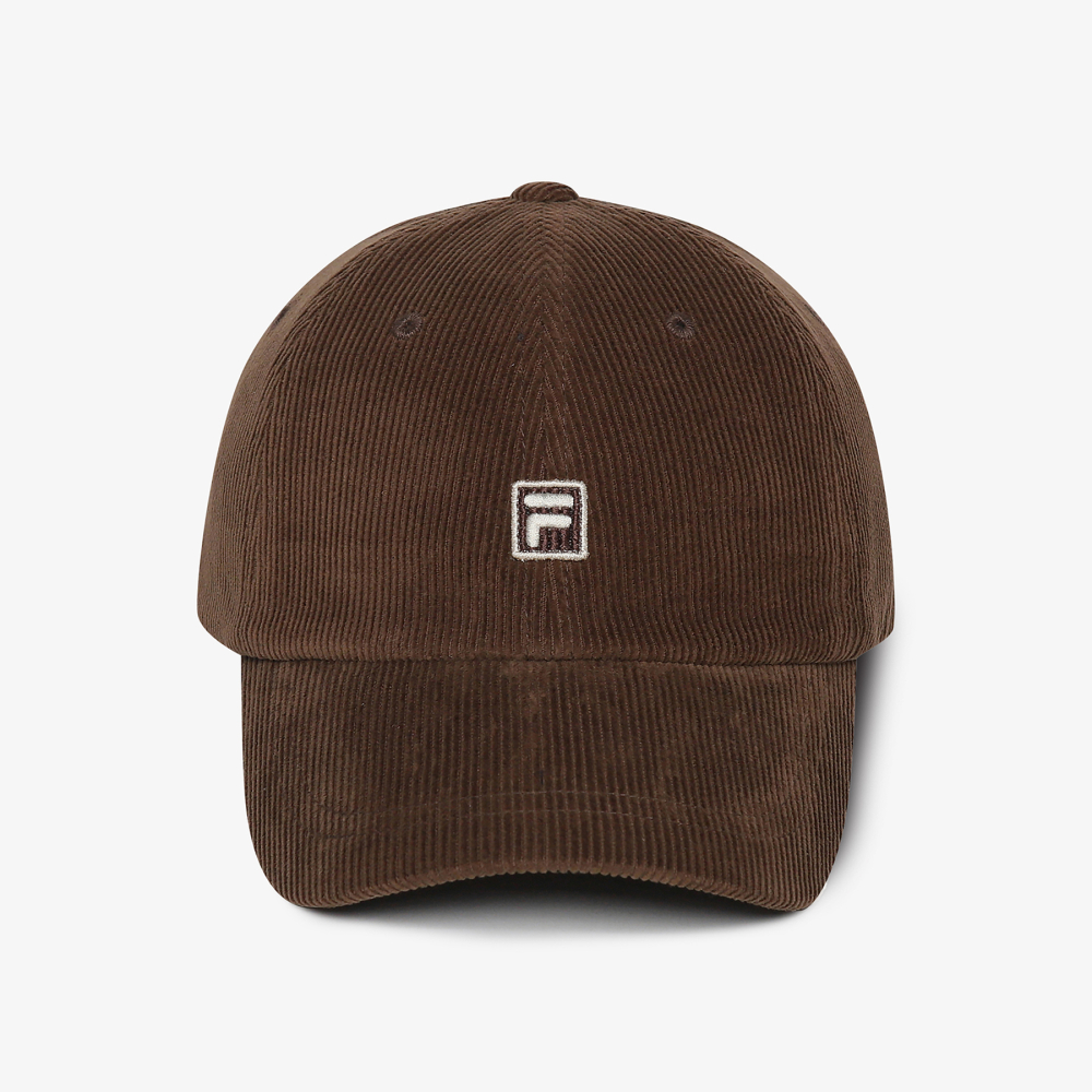 [5% 적립] 휠라 코듀로이 F박스 볼캡 브라운([5% 적립] FILA Corduroy F Box Ball Cap Brown) - 3