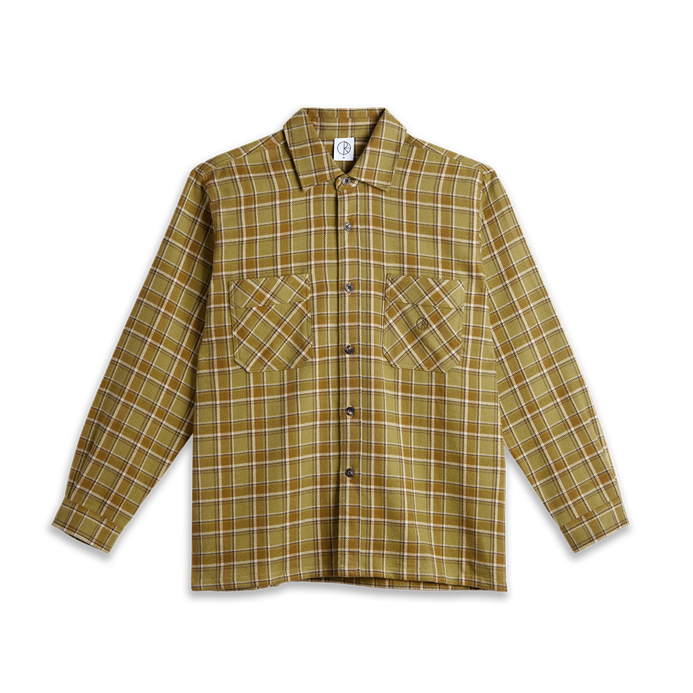 P000BLUT Polar Skate Co. Mike LS Shirt Tapenade