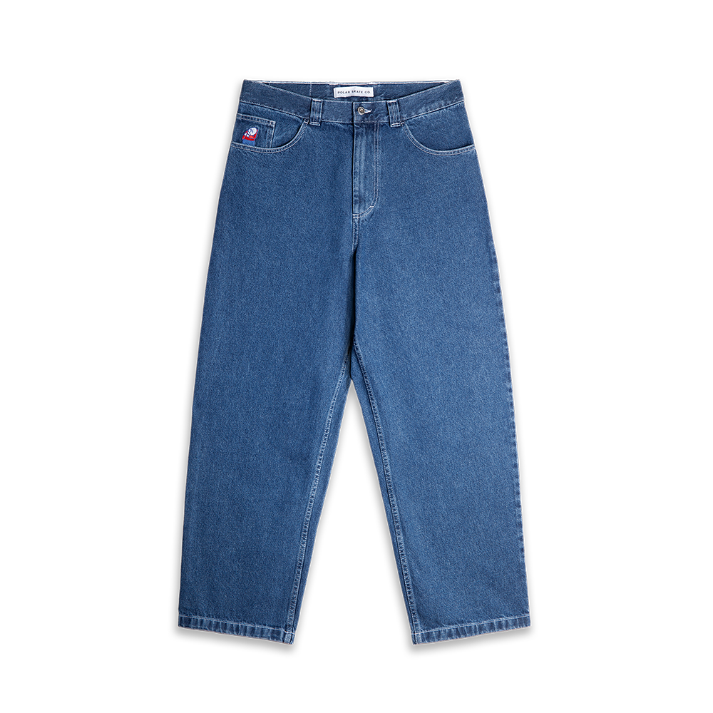 P000BLVD Polar Skate Co. Big Boy Pants Blue Wash OG