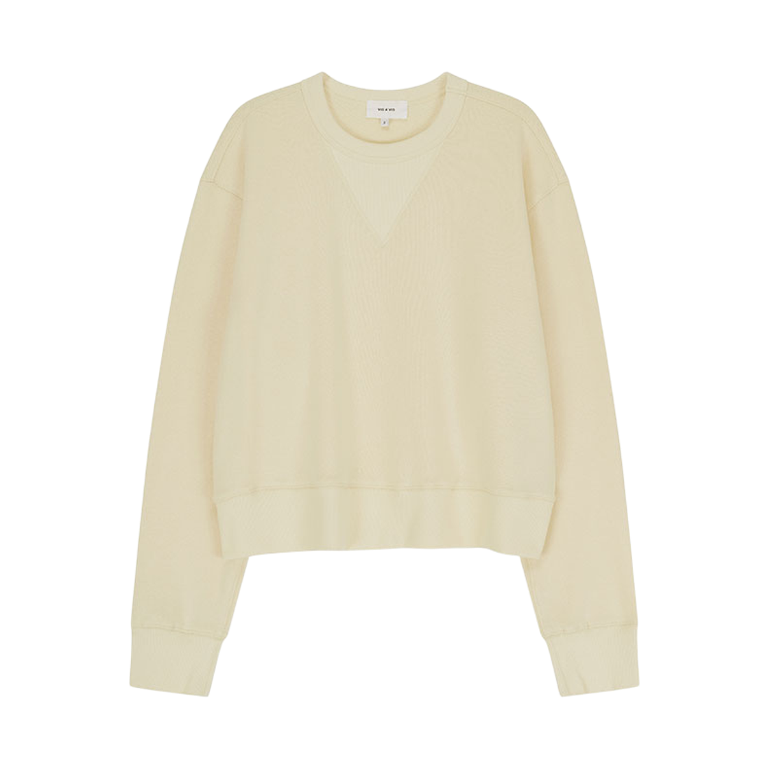 264-2201-02 VIS A VIS V-Stitch Sweatshirt Ivory