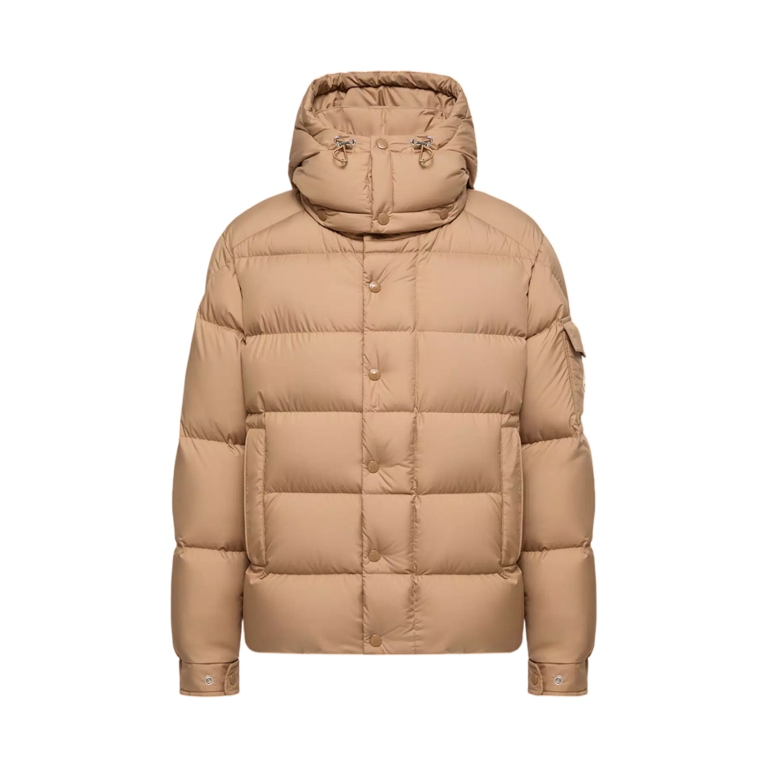 L2-093-1A00162-54A81-248 (W) Moncler Maya Hooded Short Down Jacket Camel Beige - 26FW
