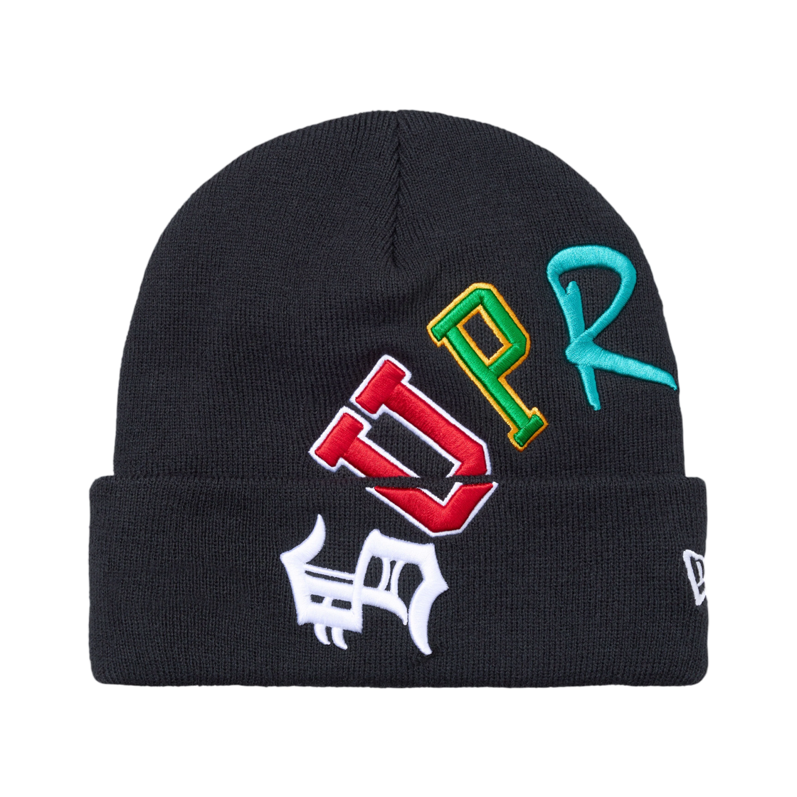 - Supreme New Era Arc Beanie Navy - 26FW