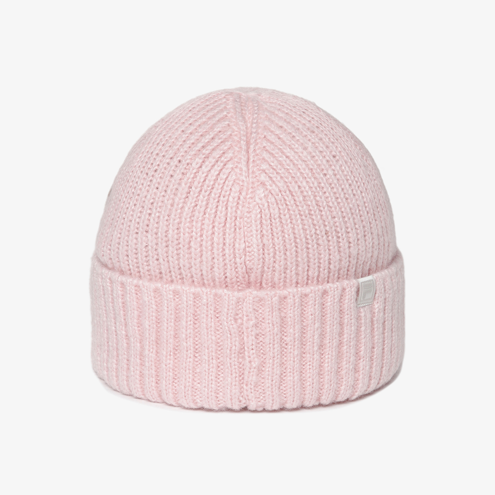 [5% 적립] 휠라 컬시브 미드 비니 라이트핑크([5% 적립] FILA Cursive Mid Beanie Light Pink) - 5