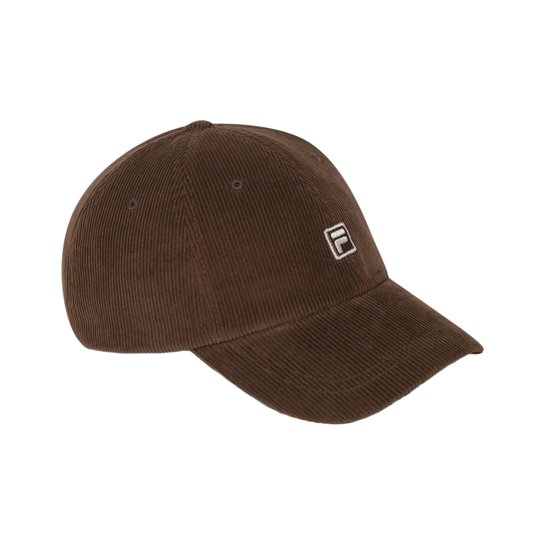 [5% 적립] 휠라 코듀로이 F박스 볼캡 브라운([5% 적립] FILA Corduroy F Box Ball Cap Brown) - 1
