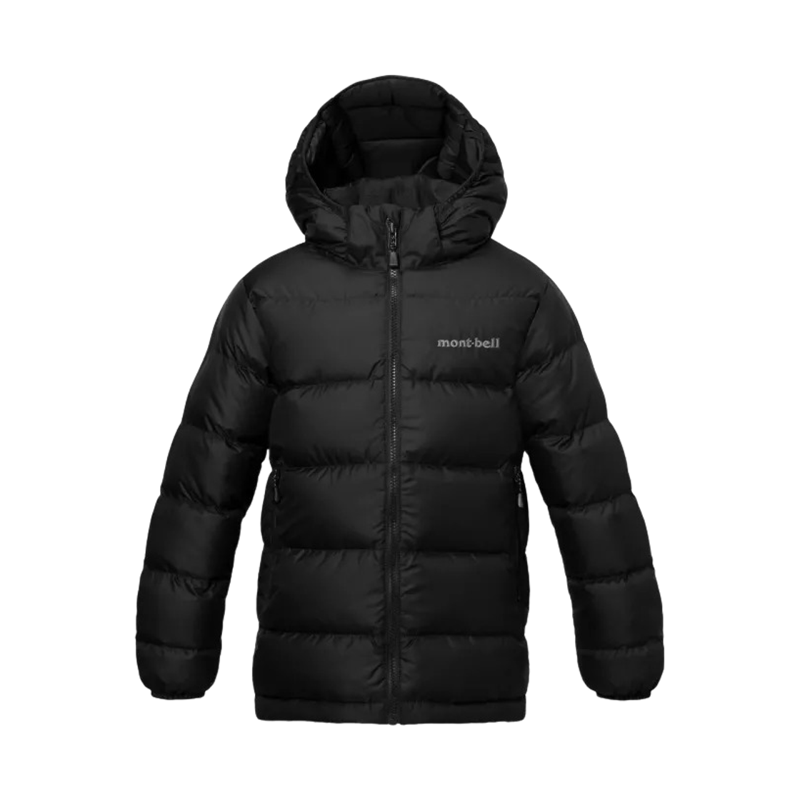 1101748 (Kids) Montbell Down Fiber Travel Parka Black