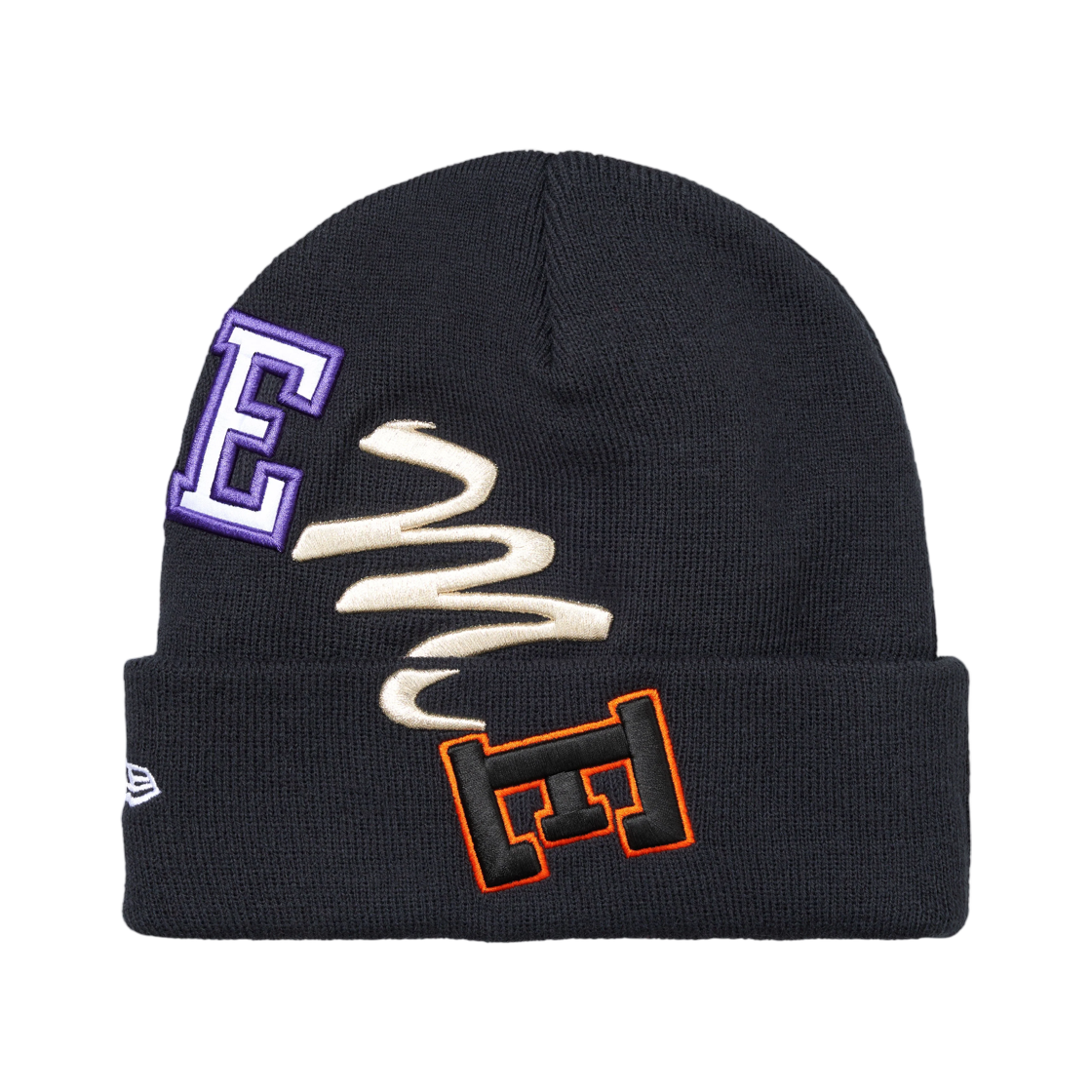 슈프림 뉴에라 아크 비니 네이비 - 26FW(Supreme New Era Arc Beanie Navy - 26FW) - 2