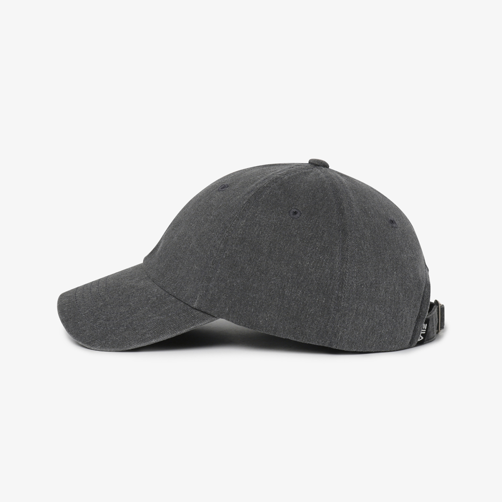 [5% 적립] 휠라 F로고 배색 볼캡 차콜그레이([5% 적립] FILA F Logo Color Block Ball Cap Charcoal Gray) - 4