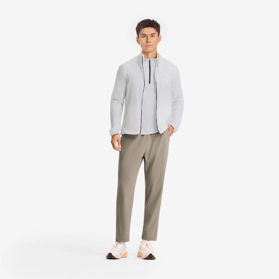 데카트론 남성 러닝 바지 런 웜 500 애쉬 베이지(Decathlon Men's Running Pants Run Warm 500 Ash Beige) - 8