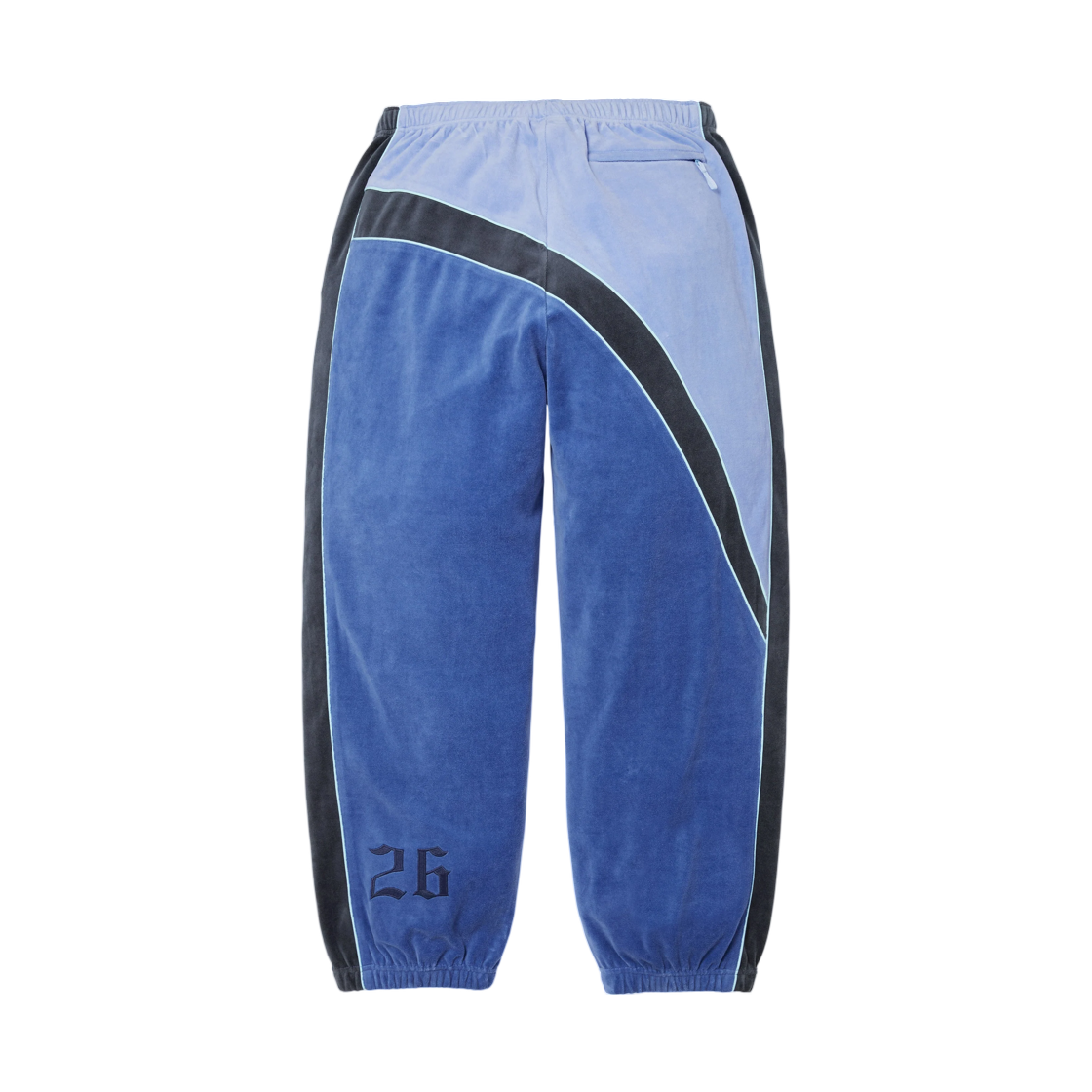 슈프림 x 엄브로 벨루어 트랙 팬츠 블루 - 26FW(Supreme x Umbro Velour Track Pant Blue - 26FW) - 2