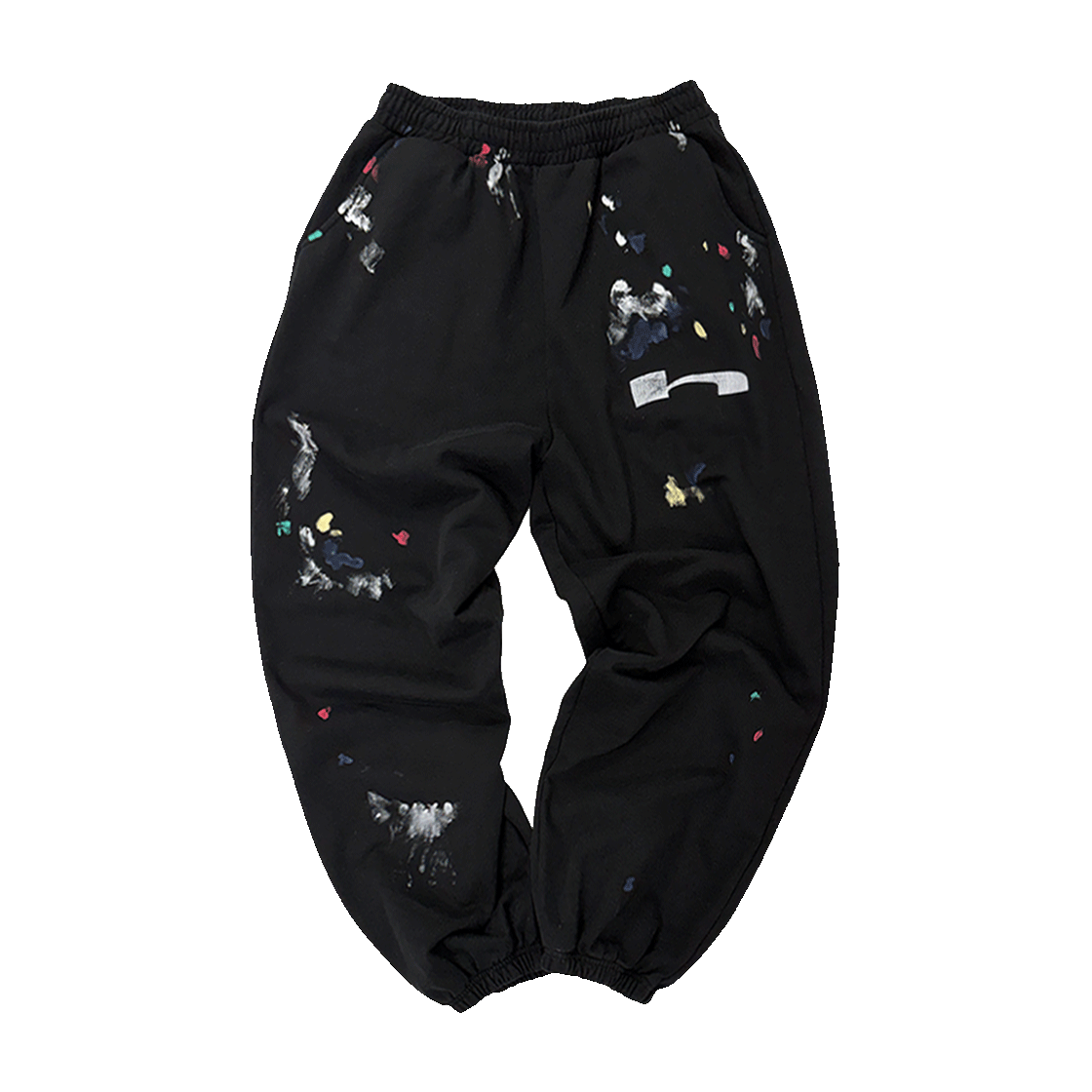 홈리스 에이치 로고 더티 조거 블랙(Hommless h Logo Dirty Jogger Black)