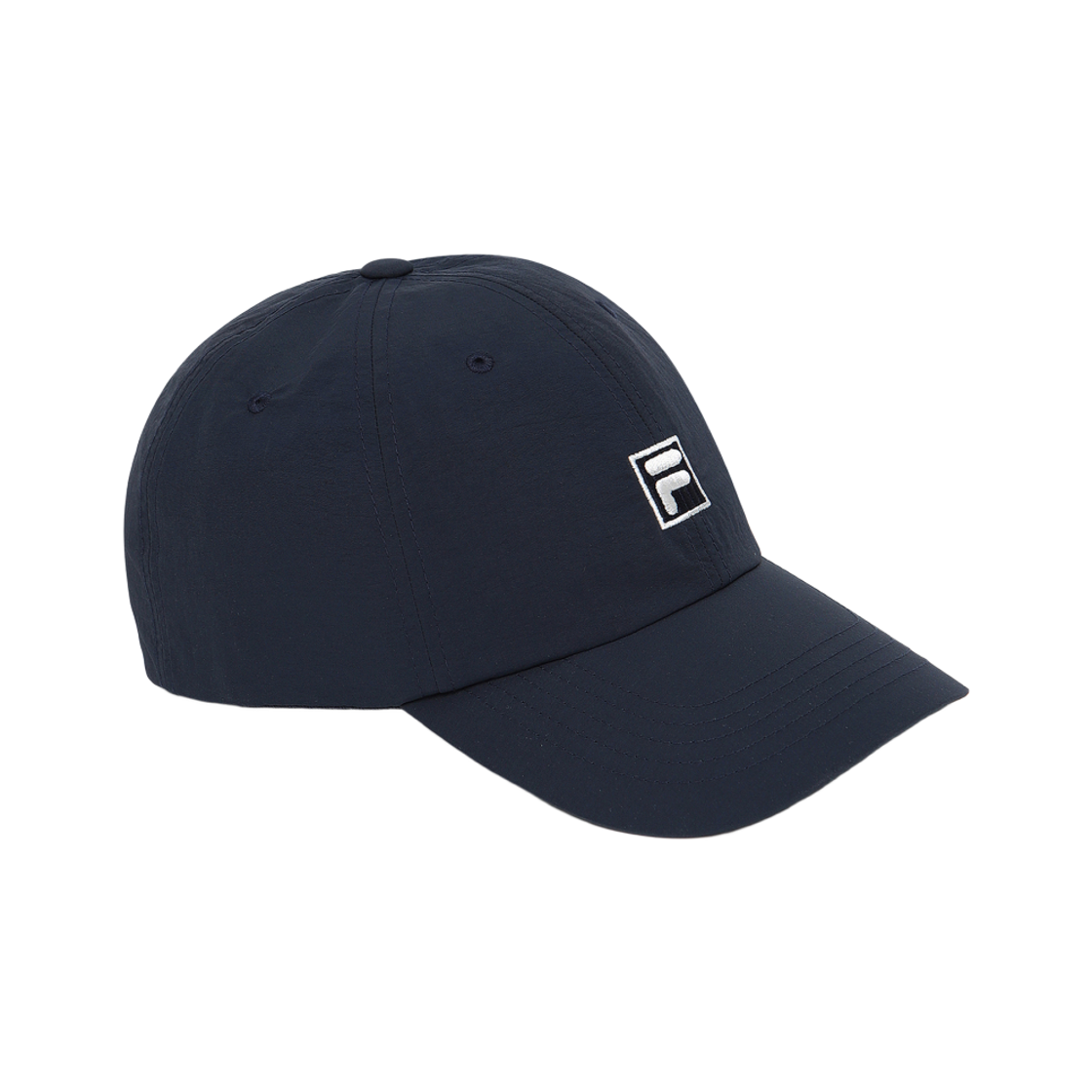 [5% 적립] 휠라 F박스 우븐 볼캡 다크네이비([5% 적립] FILA F Box Woven Ball Cap Dark Navy)