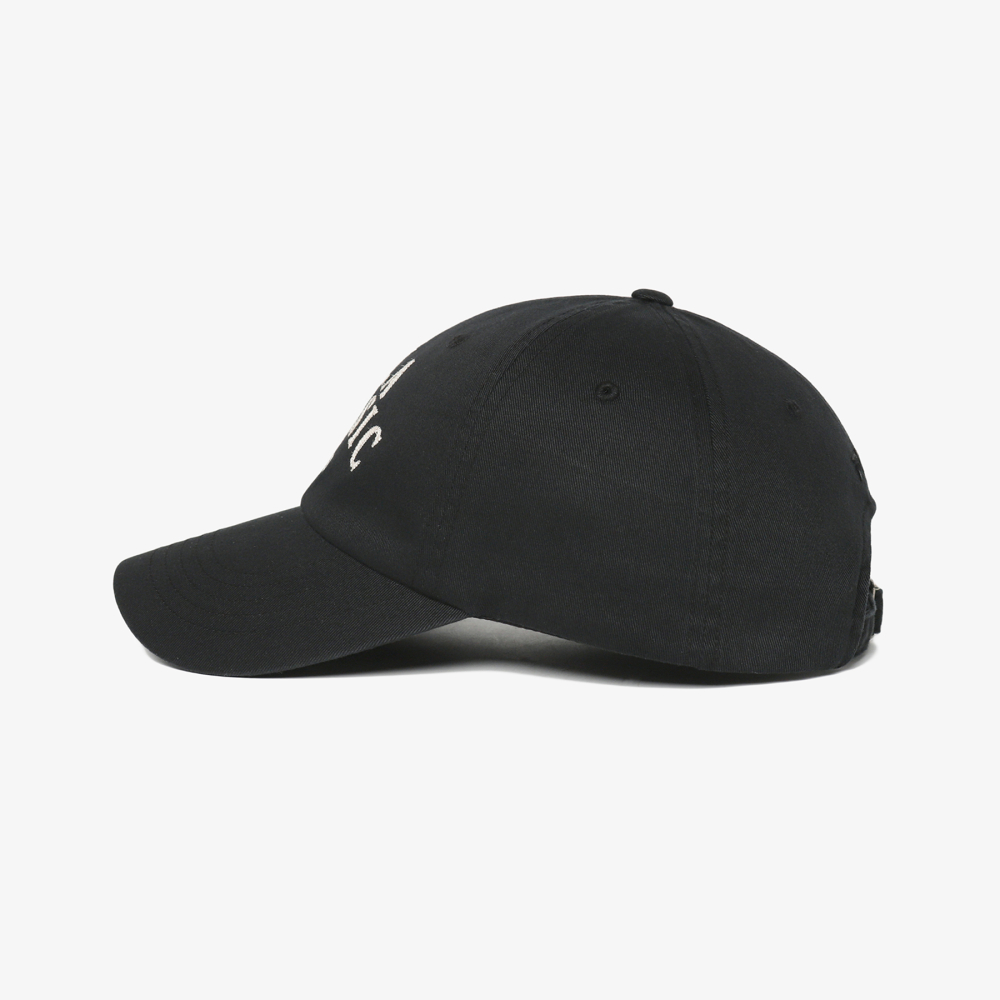[5% 적립] 휠라 아치로고 헤리티지 볼캡 블랙([5% 적립] FILA Arch Logo Heritage Ball Cap Black) - 4