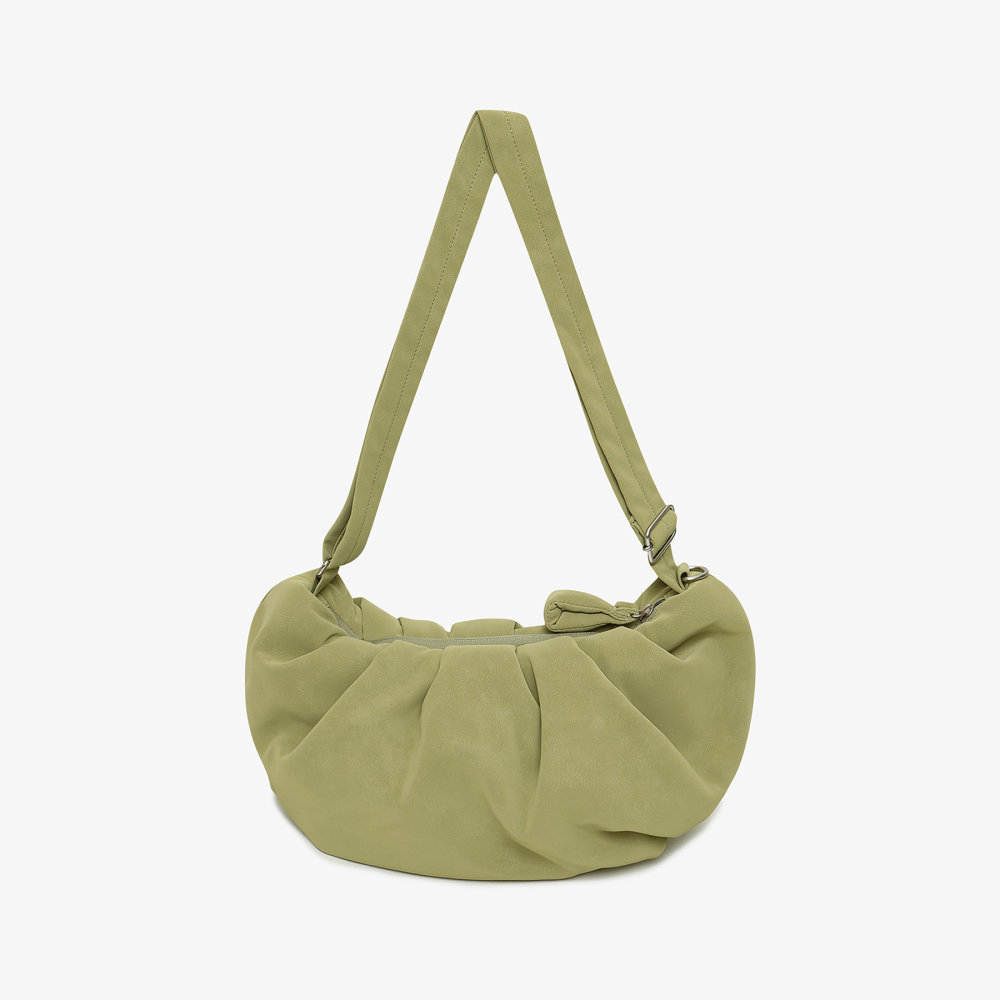 [5% 적립] 휠라 푸퍼 소금빵백 (빵 키링 set) 라이트카키([5% 적립] FILA Puffer Salt Bread Bag (Keyring Set) Light Khaki) - 2
