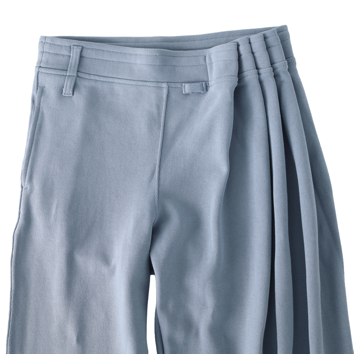 울리카 상투스 커튼 저지 팬츠 블루 - 26FW(Ulika Sanctus Curtain Jersey Pants Blue - 26FW) - 3