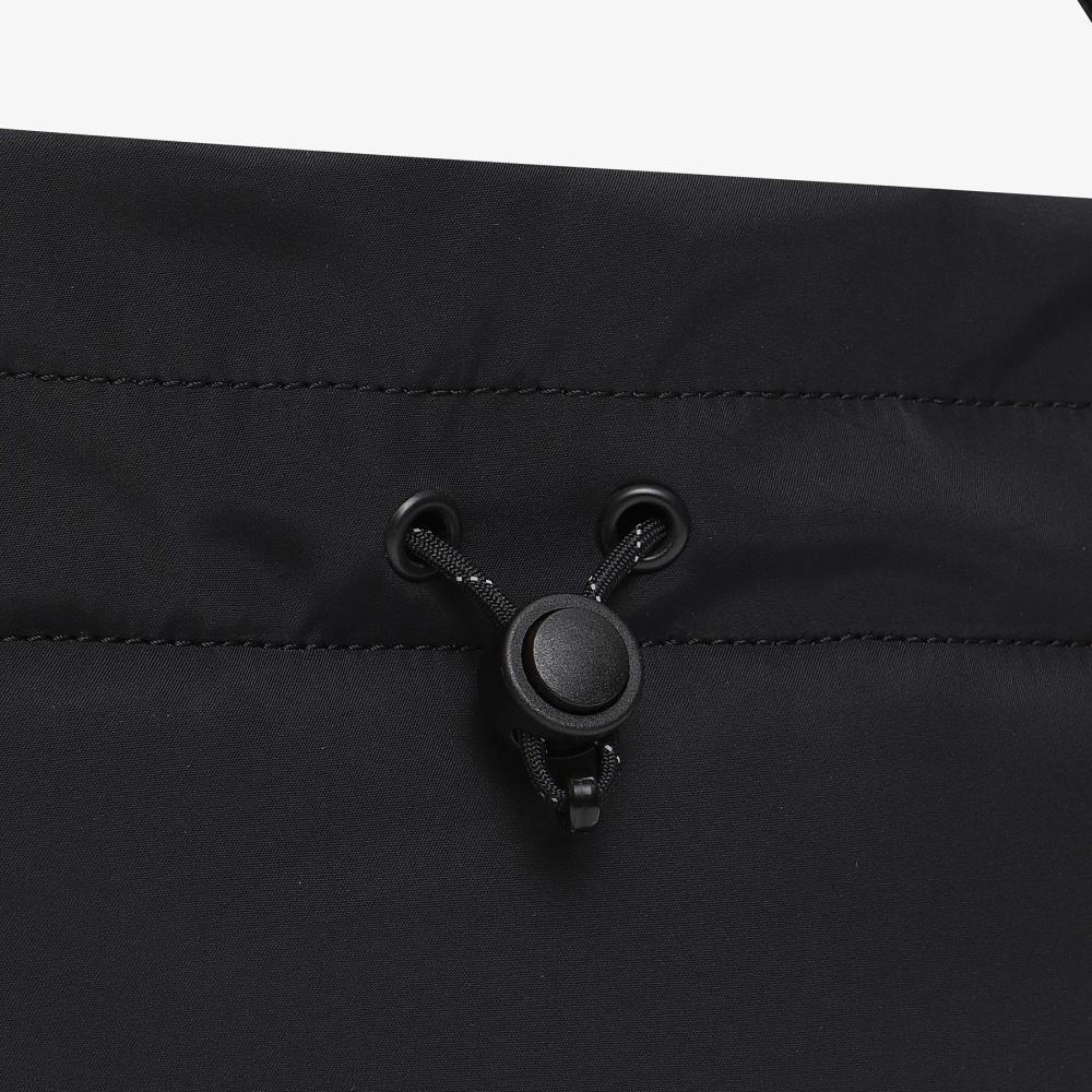 [5% 적립] 휠라 나일론 셔링 에센셜 크로스백 블랙([5% 적립] FILA Nylon Shirring Essential Cross Bag Black) - 5