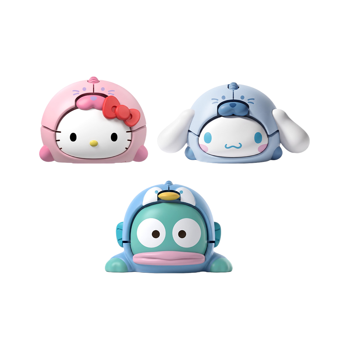로이체 산리오 캐릭터즈 멀티페어링 블루투스 무선 피규어 마우스(Royche Sanrio Characters Multi-Pairing Bluetooth Wireless Figure Mouse)